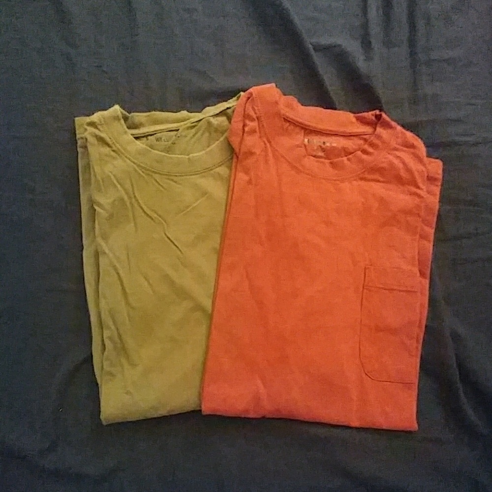Two Wolverine t shirts
